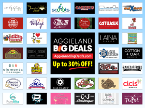 Find BIG Discounts and savings from local businesses at AggielandBigDeals.com