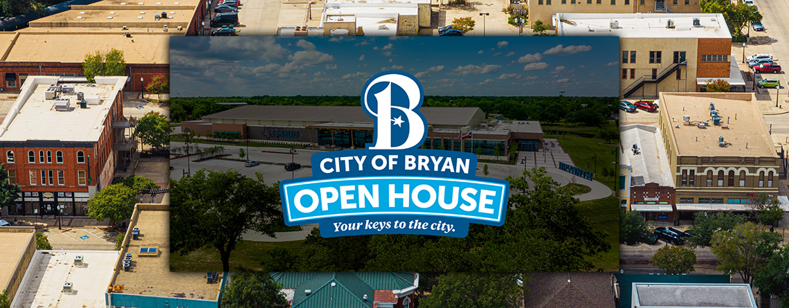 City of Bryan Open House on April 4th
