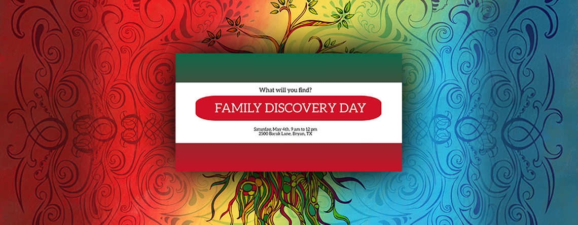 Learn About Your Ancestry At Family Discovery Day May 4th