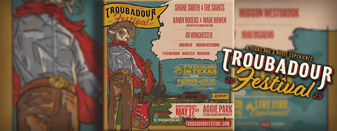 Troubadour Festival 2025 THIS SATURDAY – Music and BBQ!