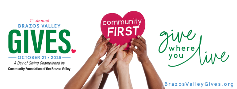 7th Annual Brazos Valley Gives — Nonprofit Registration is Underway