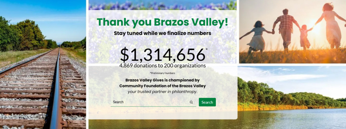 7th Annual Brazos Valley Gives Raises Over $1.3 Million