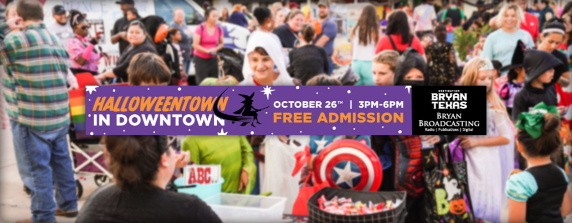 Halloweentown Is This Weekend In Downtown Bryan