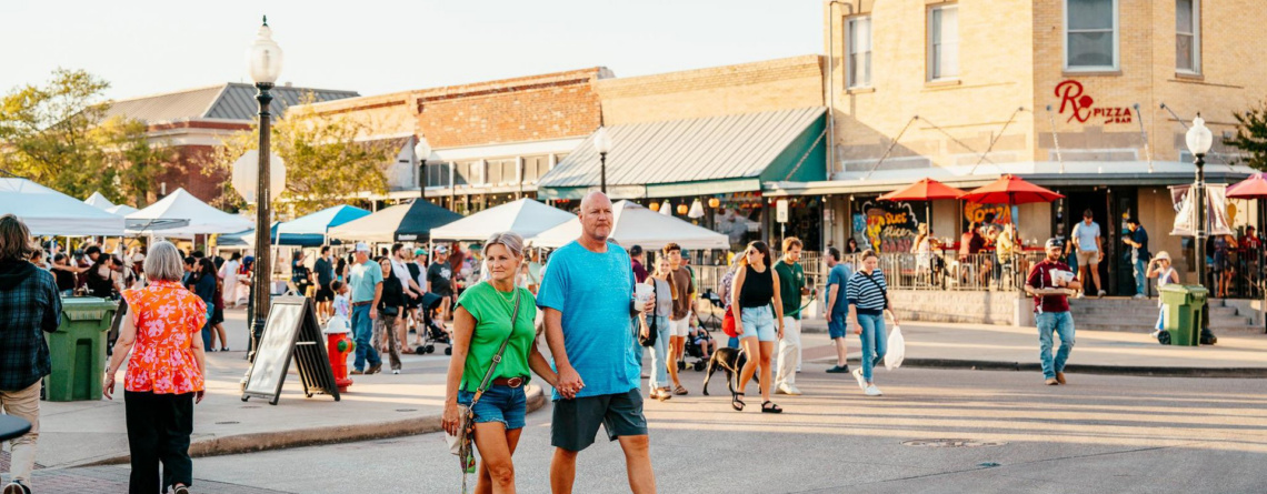 Explore Downtown Bryan at May First Friday