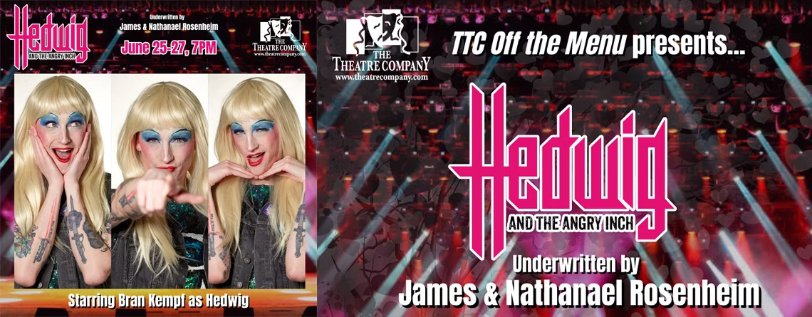 One Weekend ONLY: The Theatre Company presents Hedwig and the Angry Inch