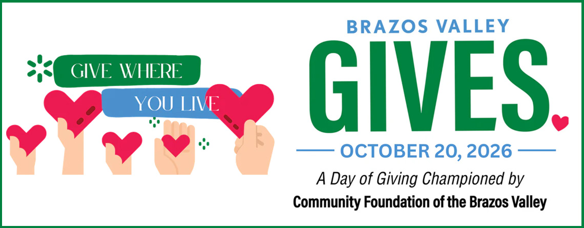 8th Annual Brazos Valley Gives – Day of Giving October 20th